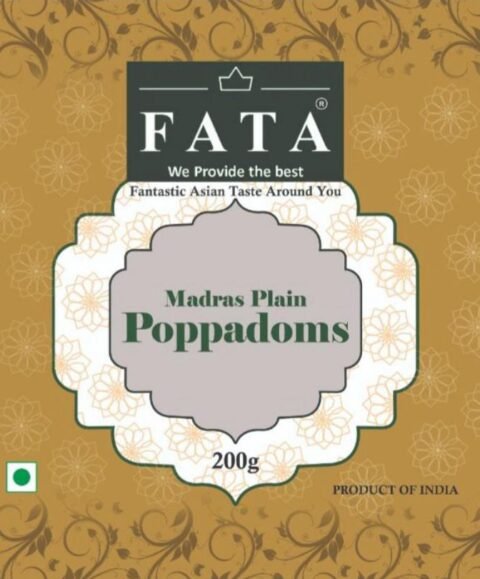 Madras Plain Poppadoms